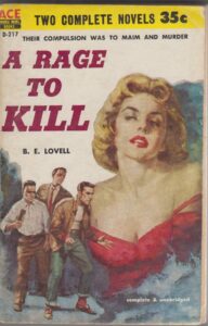 A Rage to Kill By: Lovell, B.E.