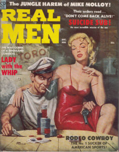vintage men's adventure magazines