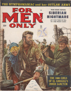 vintage men's adventure magazines